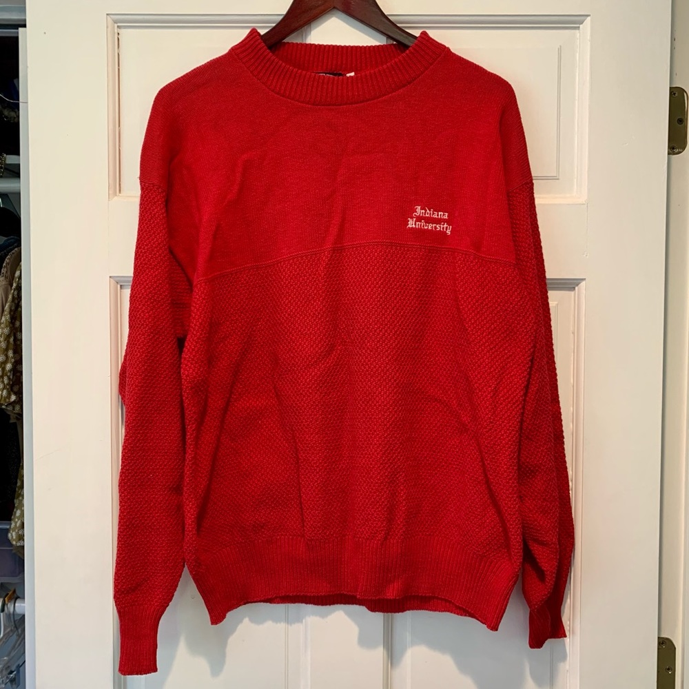 IU Embroidered Sweater